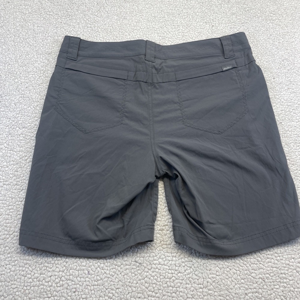 Eddie Bauer Travex Shorts Womens 4 Gray First Ascent Hiking Outdoor Active - Picture 8 of 10